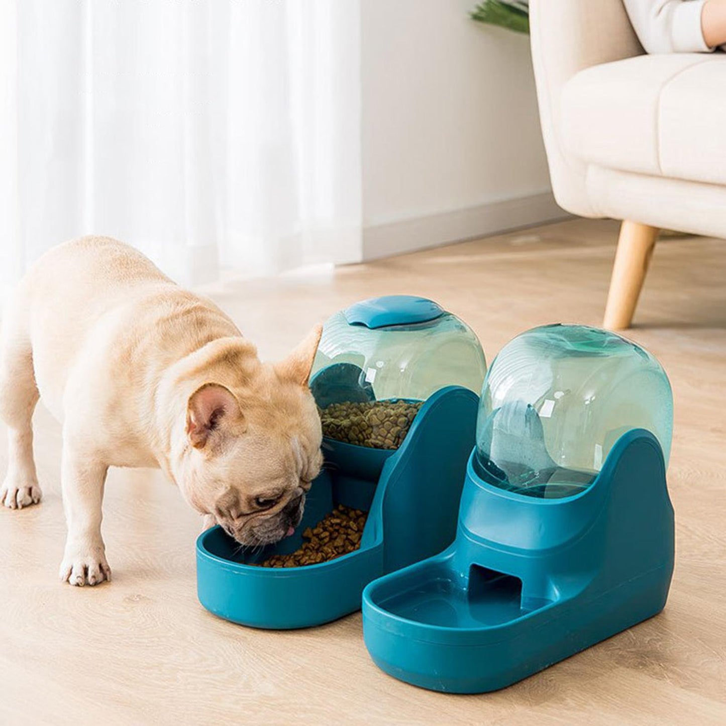 Automatic Pet Feeder Auto Dispenser, 3.8L 1.5kg