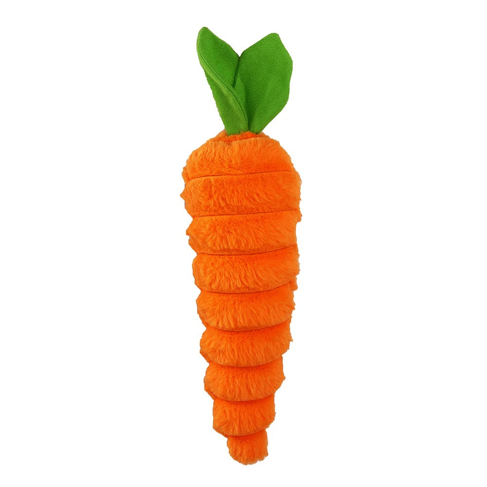 12" LUXE Carrot Dog Toy