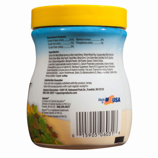 Aqueon Natural Tropical Fish Food Flakes, 1.02 oz