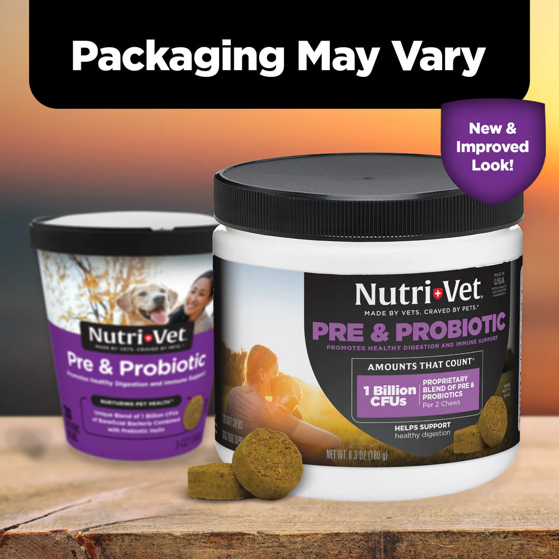 Nutri-Vet Pre & Probiotic Soft Chews for Dogs