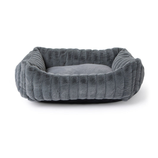 Petmate Lavender Infused Plush Cuddler Dog Bed