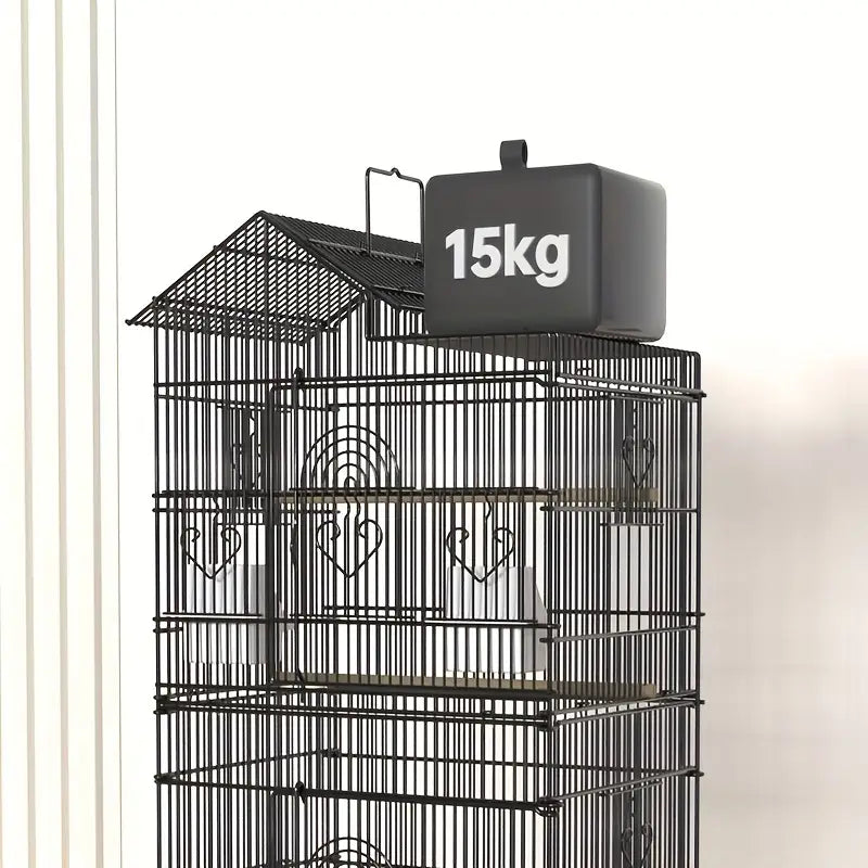 Large Canary Parakeet Cockatiel Lovebird Finch Bird Cage