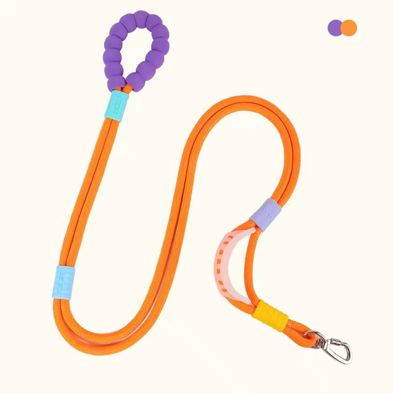Hand-Free  Double-Segmented Dog Leash