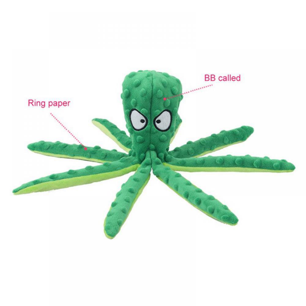 Octopus Soft Plushy Squeaky Dog Toy