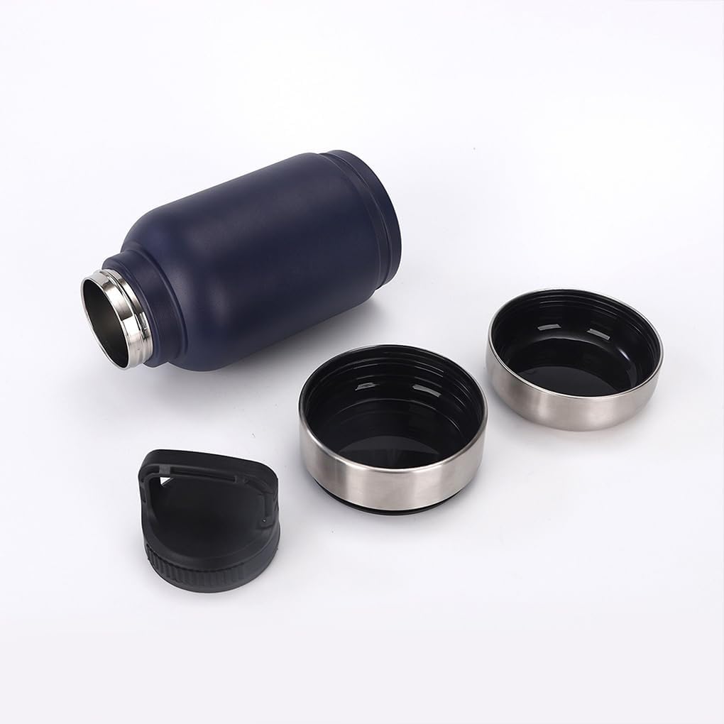 3-in-1 Insulated Pet Water Bottle & Food Container