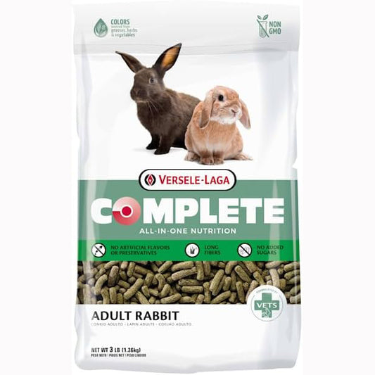 Versele-Laga All-in-One Complete Food for Adult Rabbits, 3 lbs.