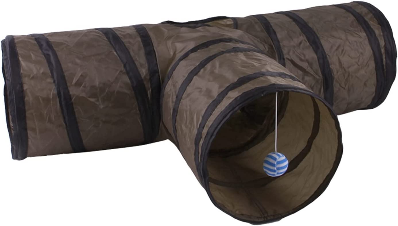 3 Way Collapsible Cat Tunnel