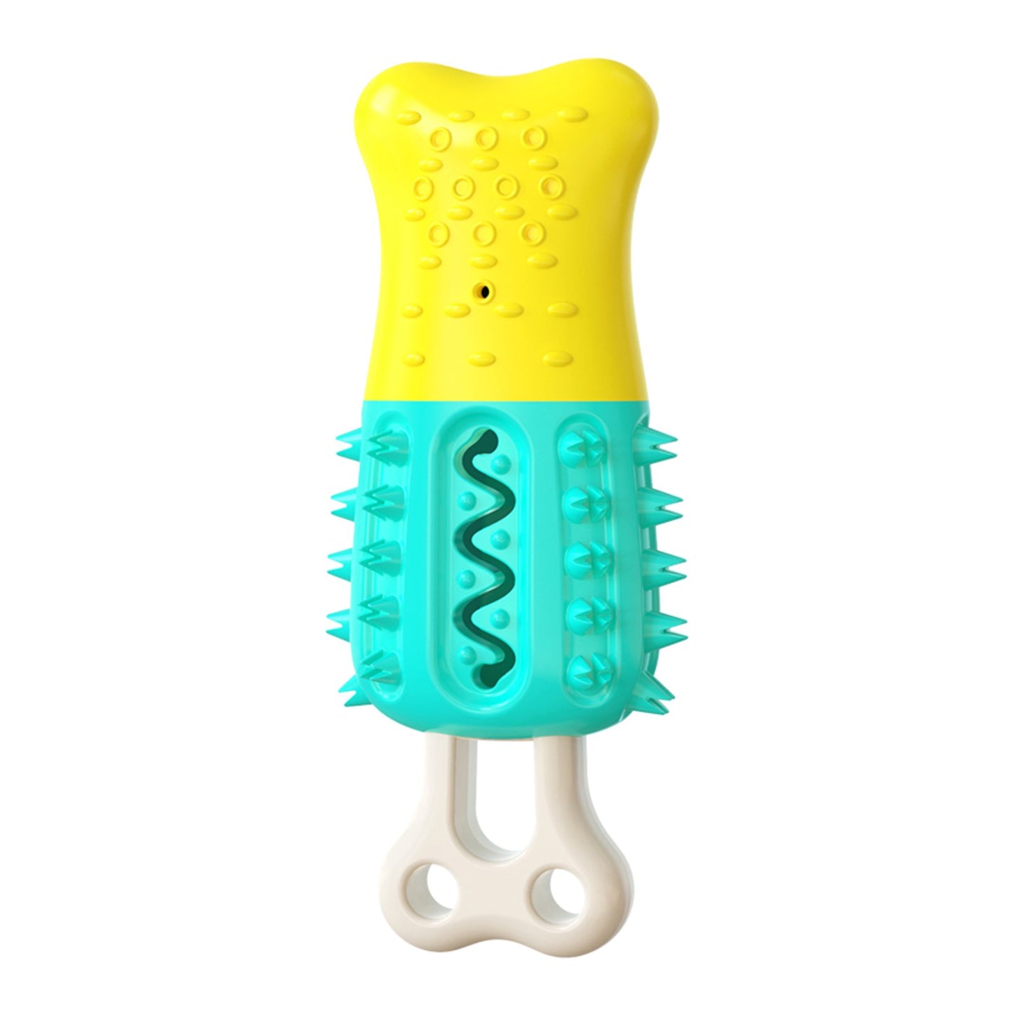 Durable Dog Teeth Cleaning Chew Toy - Popsicle Shaped