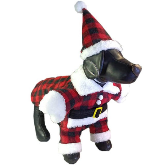 Santa Claus Dog Christmas Costume