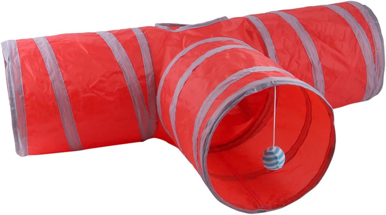 3 Way Collapsible Cat Tunnel