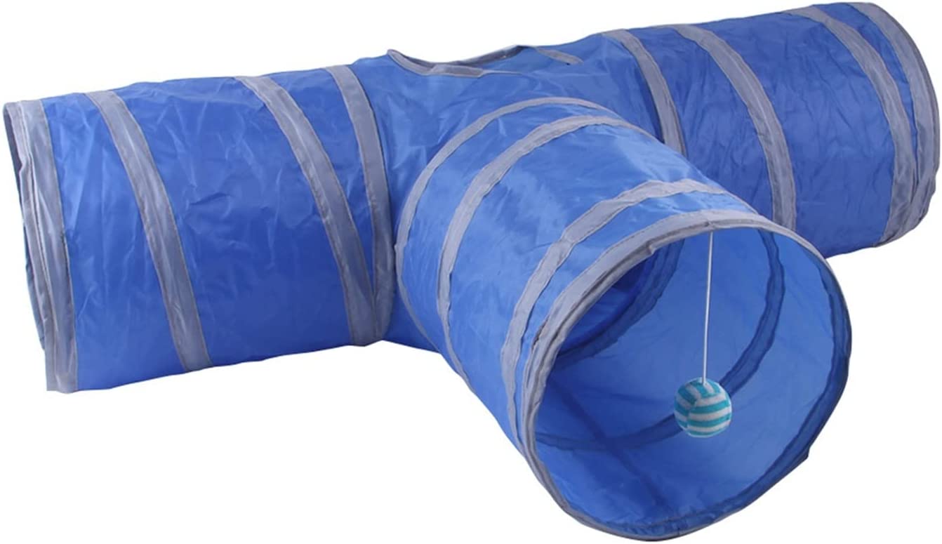 3 Way Collapsible Cat Tunnel