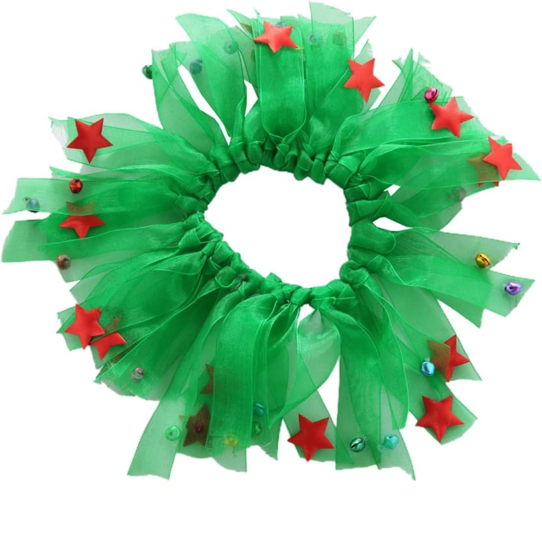 Christmas Fringe Bell Collar