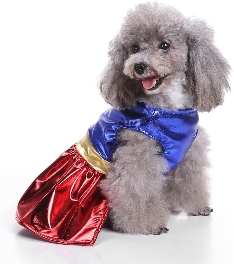 Supergirl Halloween Dog Costume