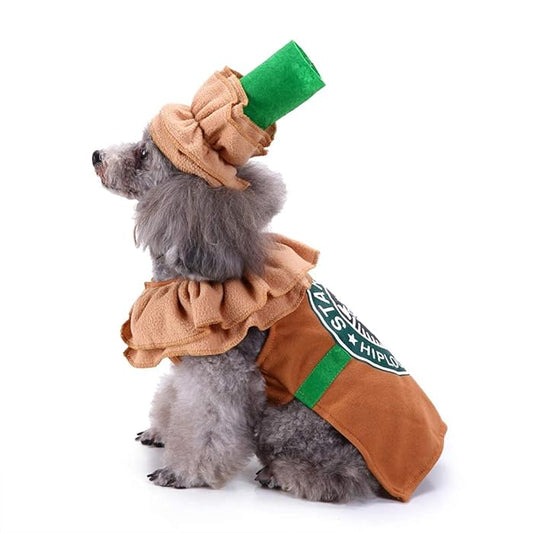 Coffee Halloween Dog Costumes