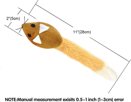 Long Tail Mouse Cat Toy with Catnip
