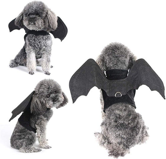 Bat Wing Halloween Dog Costume