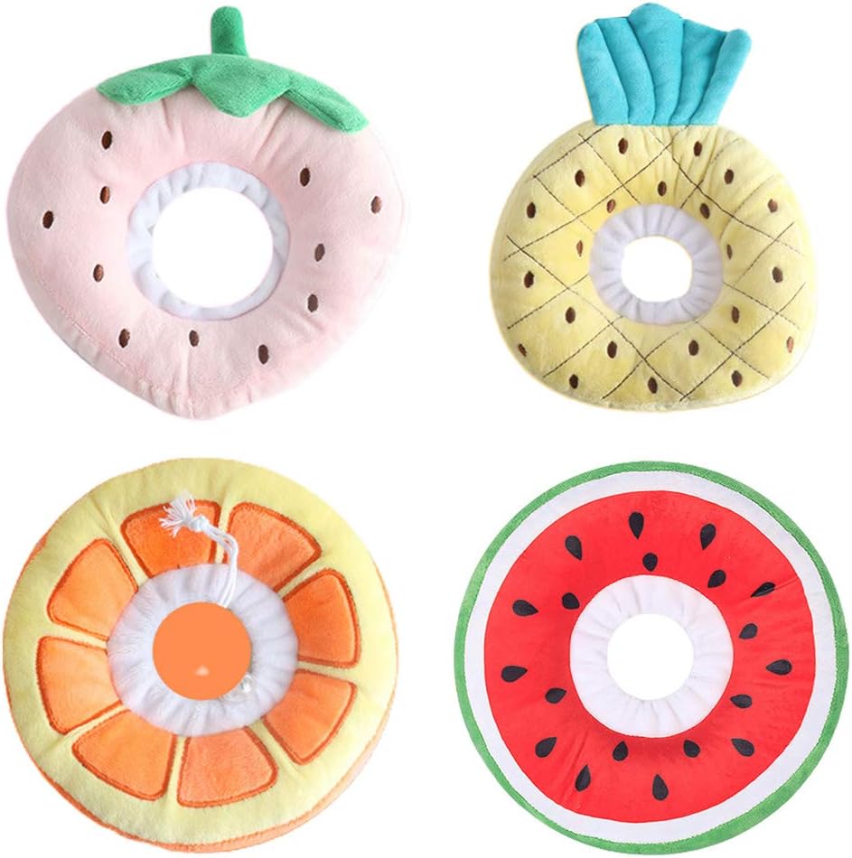 Soft Recovery Collar for Cats - Fruit Design