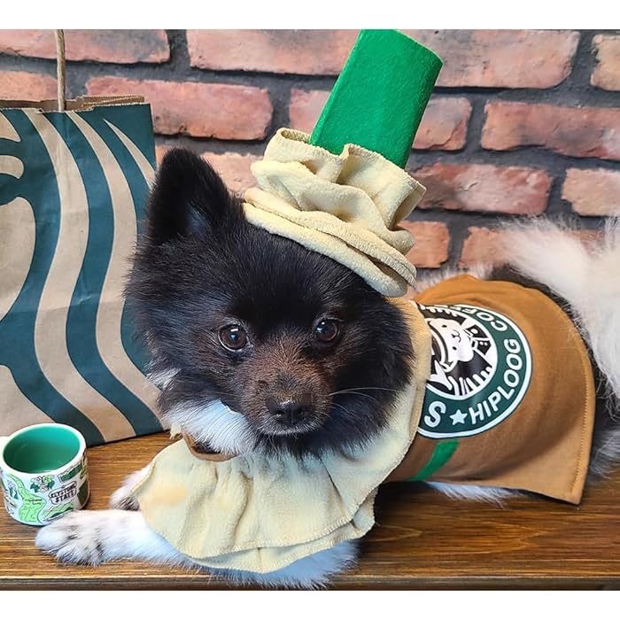 Coffee Halloween Dog Costumes