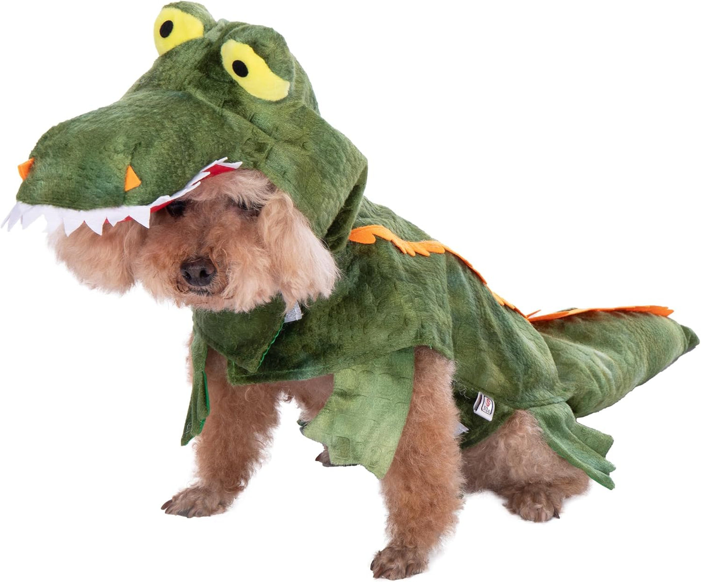 Halloween Crocodile Dog Costume