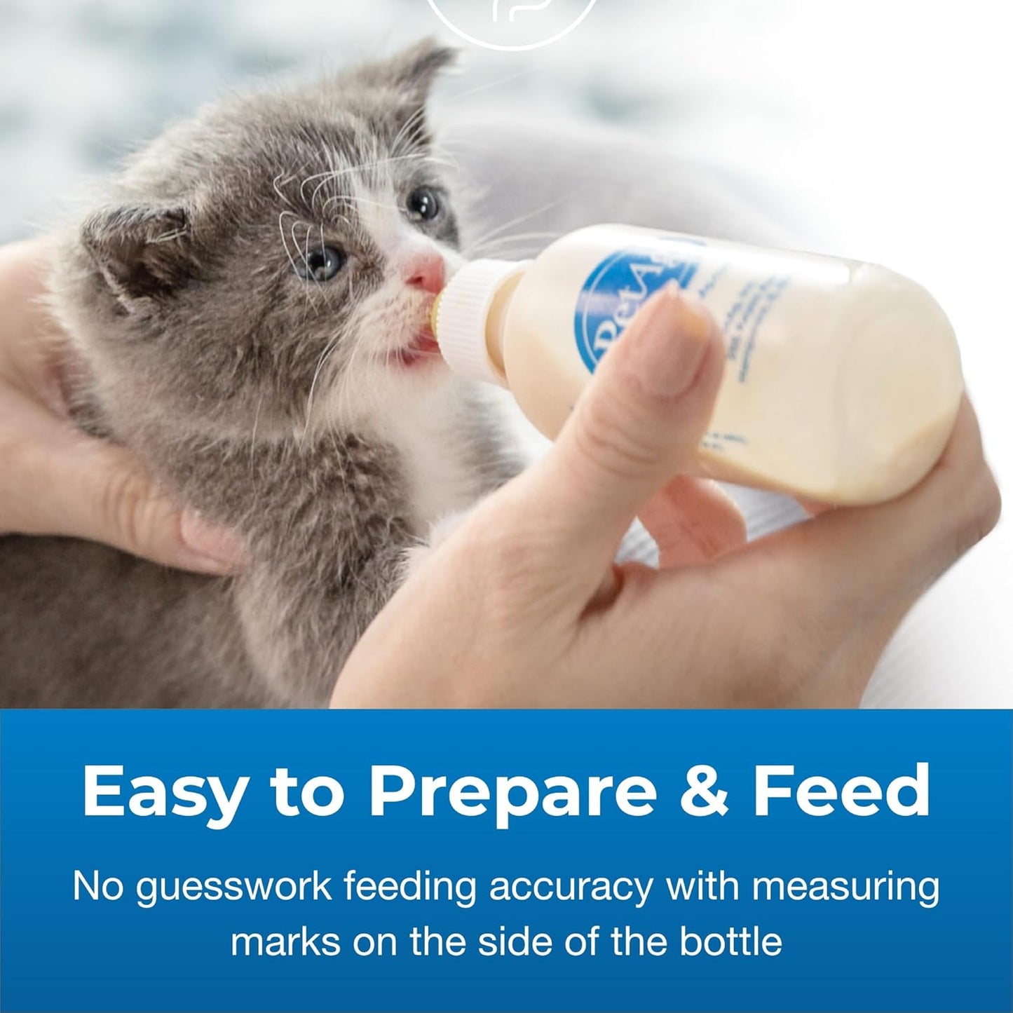 PetAG Nursing Bottle for Kittens and Puppies | 2 oz , 4 oz