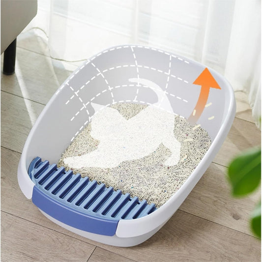 Large Cat Litter Box with Scoop