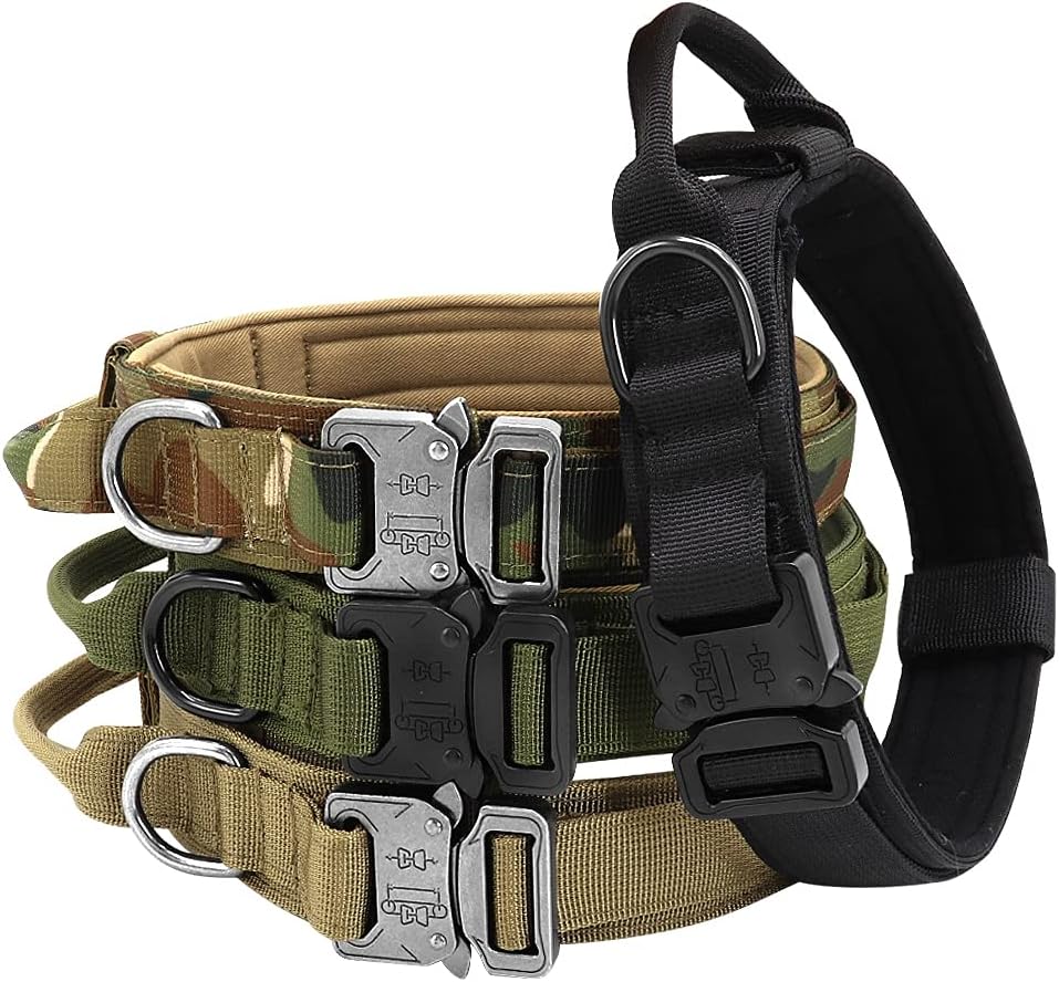 HEAVY DUTY MILITARY GRADE K9 DOG COLLAR