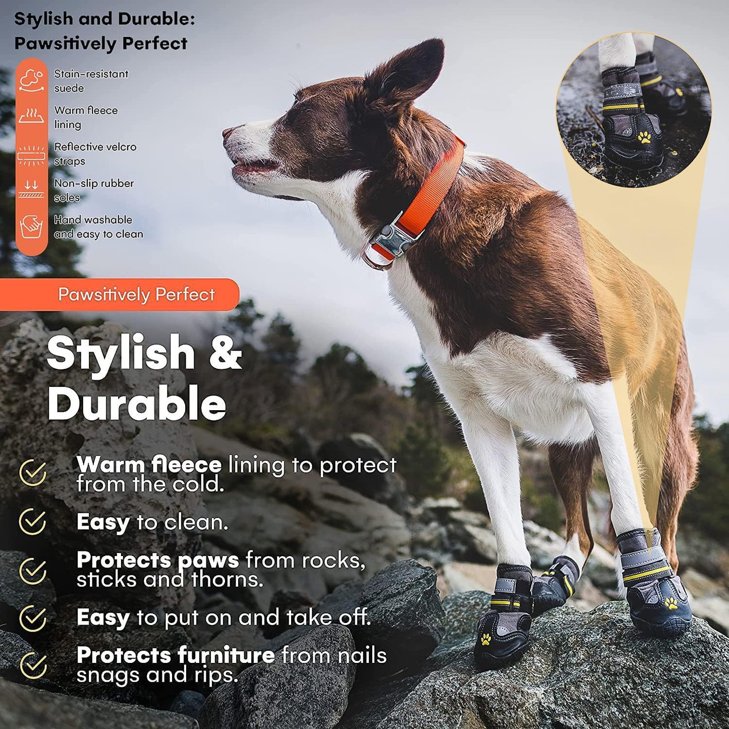 Anti-Slip Breathable Dog Shoes