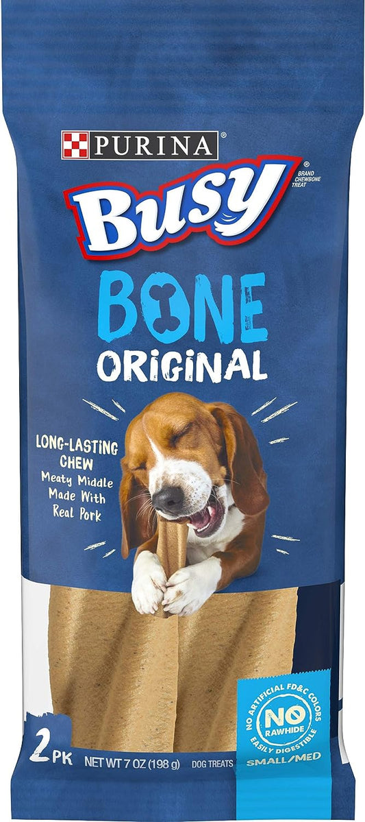 Purina Busy Made in USA Facilities Small/Medium Dog Bones, Original