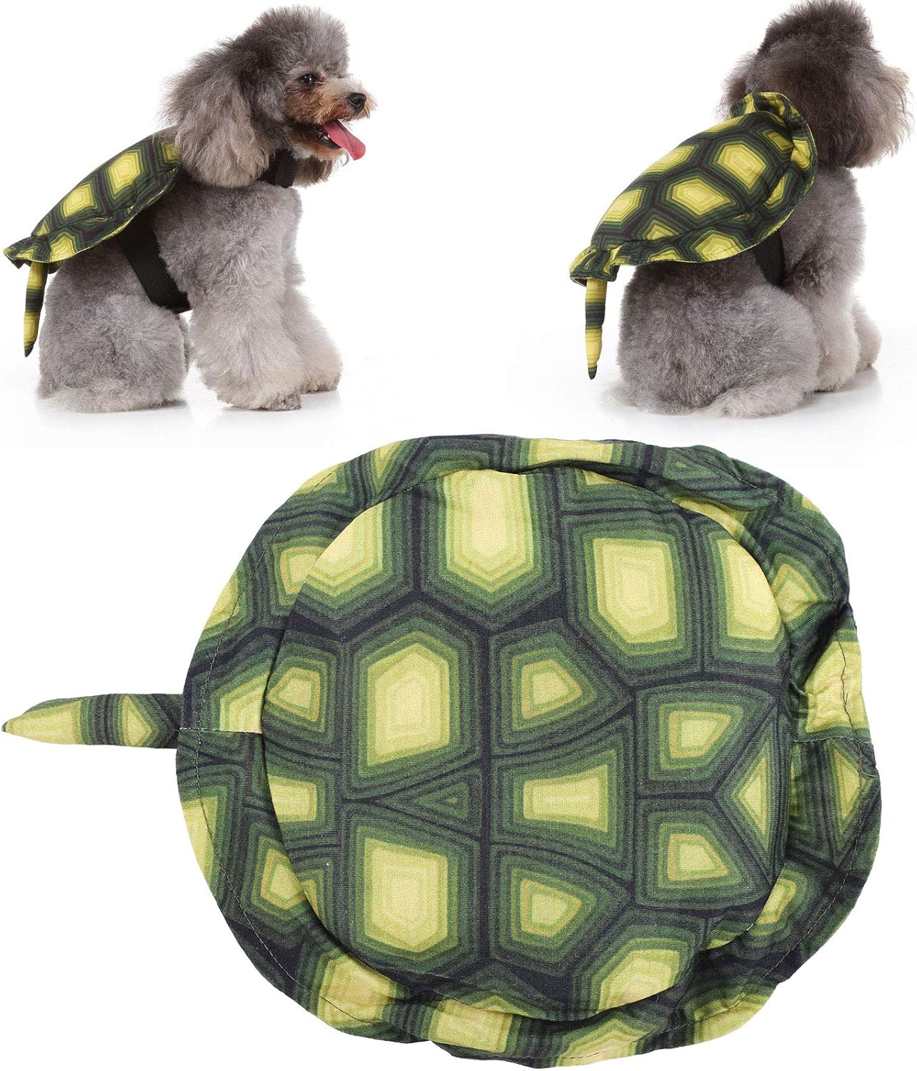 Turtle-Shaped Halloween Dog Costume