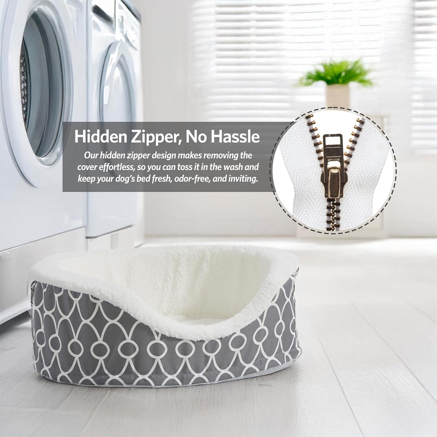 Midwest Quiet Time Defender Orthopedic Nesting Dog Bed