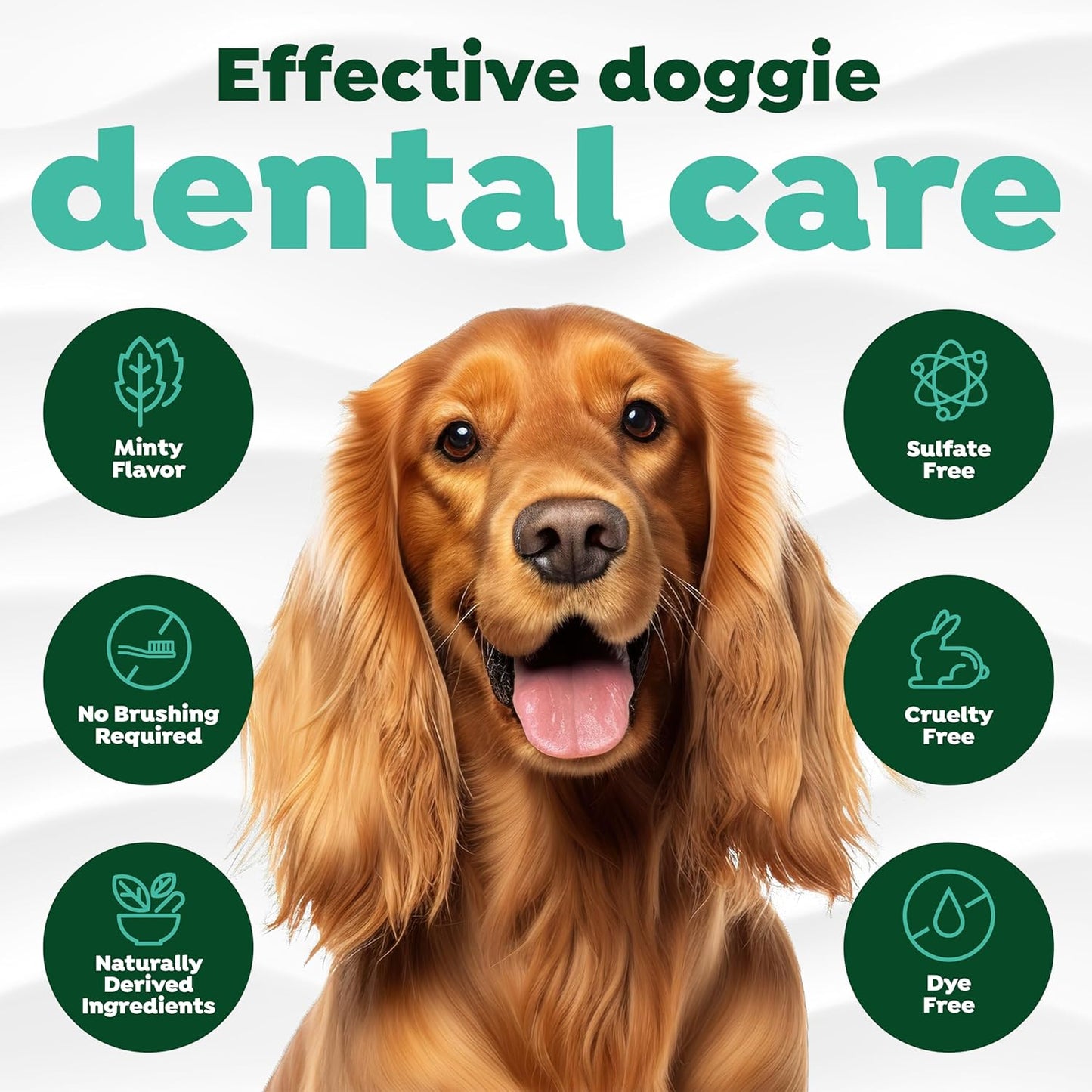 TropiClean Fresh Breath Dental Foam Spray for Dogs