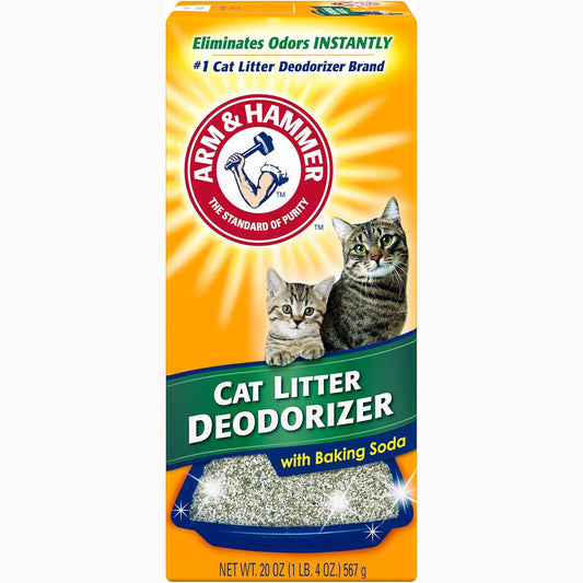 ARM & HAMMER Cat Litter Deodorizer Double Duty, 20 oz