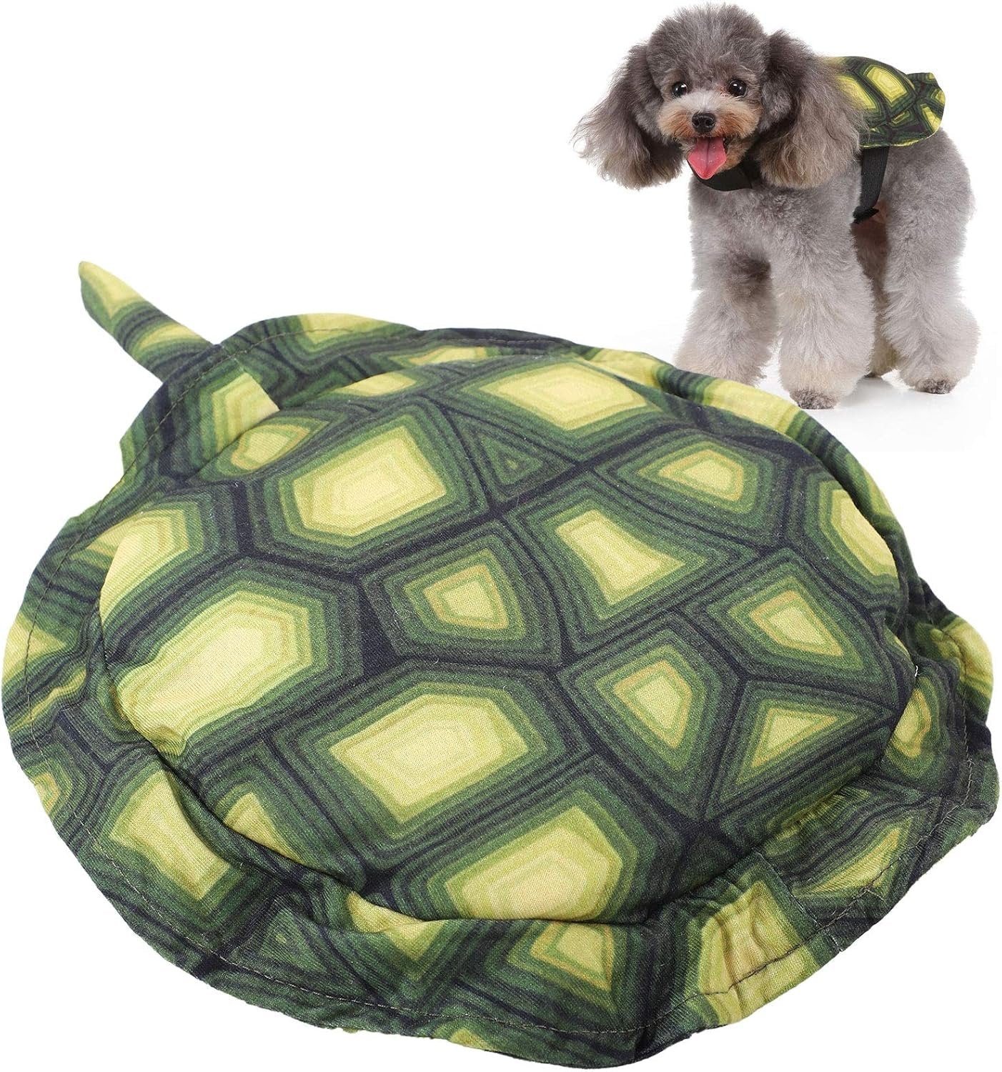 Turtle-Shaped Halloween Dog Costume