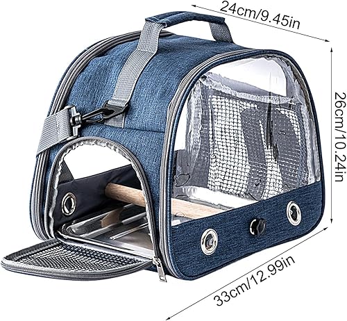 Small Bird Travel Cage Carrier,