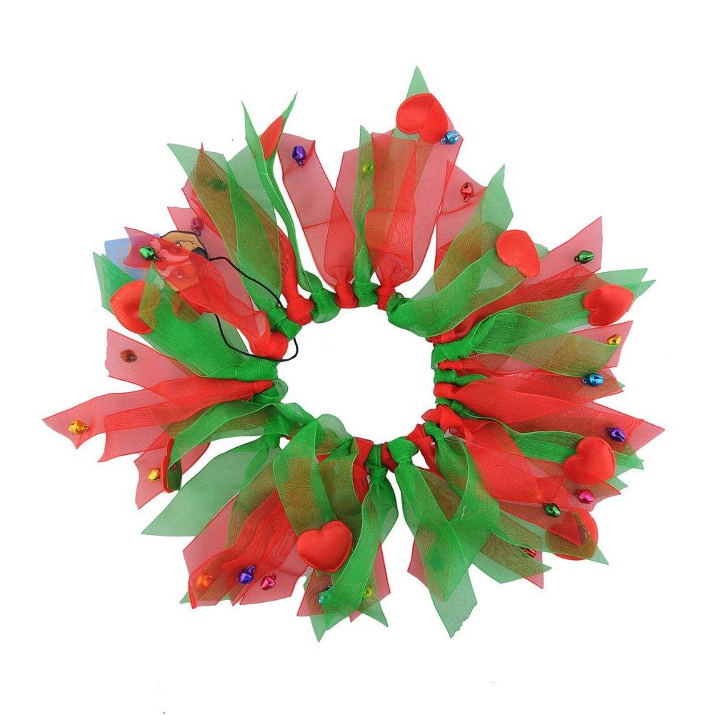 Christmas Fringe Bell Collar