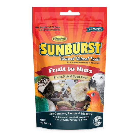 Higgins Sunburst Fruit to Nuts 5 Oz
