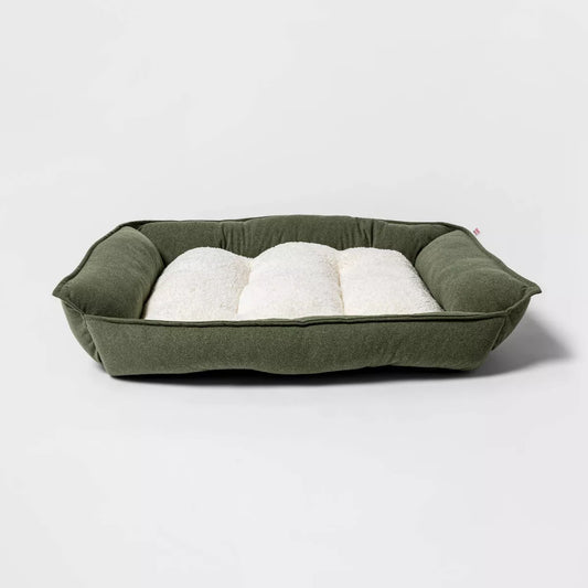 Cuddler Dog Couch Bed - Sage Green