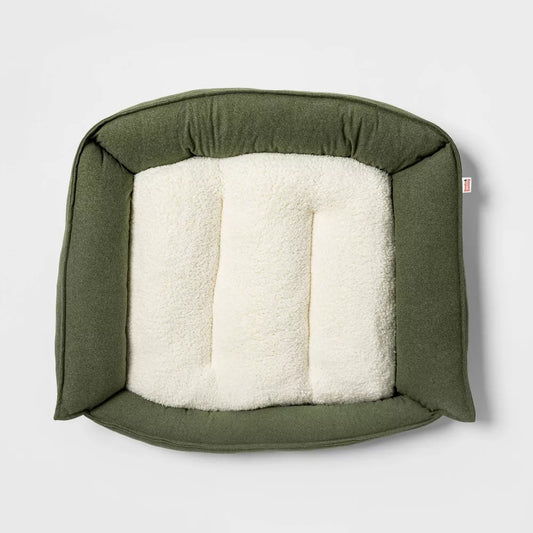 Cuddler Dog Couch Bed - Sage Green