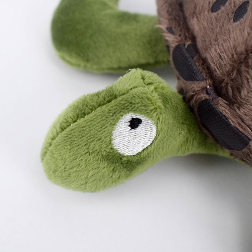 Tortoise Plush Dog Chew Toy