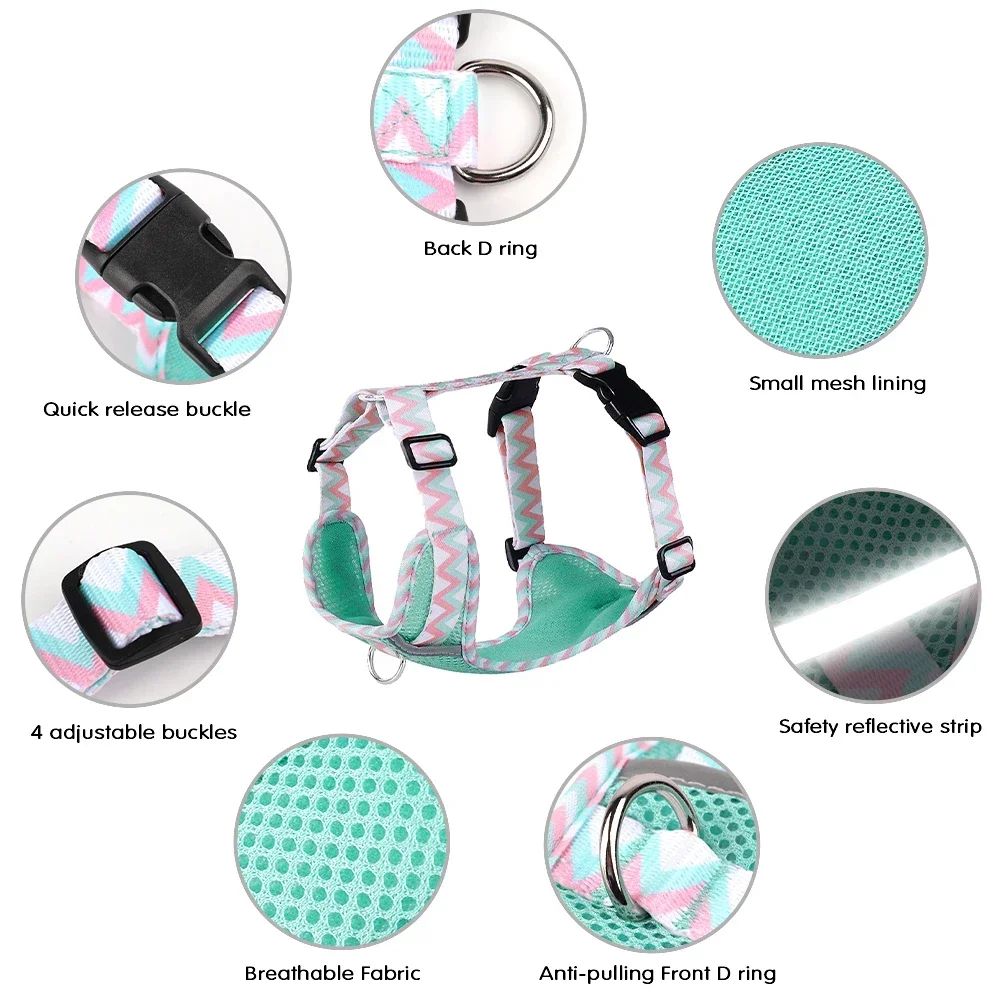 Reflective Breathable Dog Harness