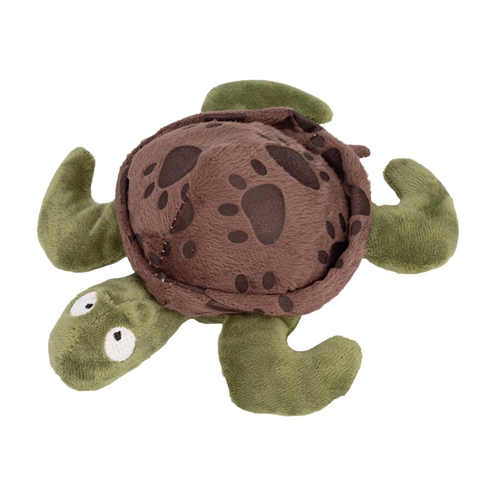 Tortoise Plush Dog Chew Toy