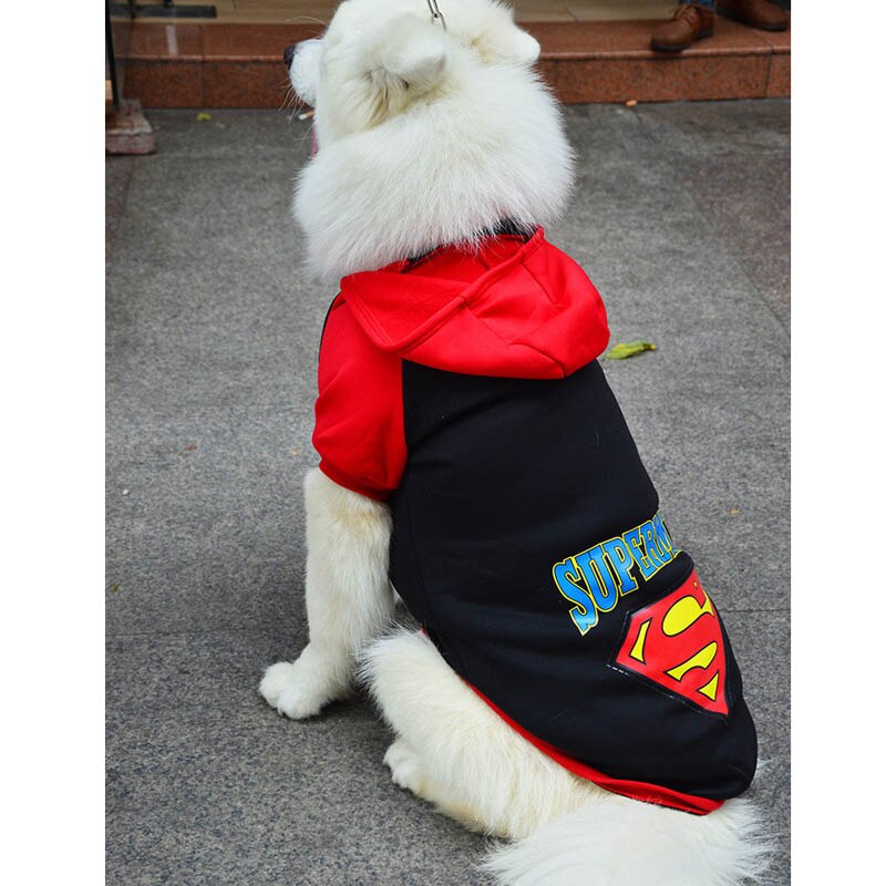 Superman Dog Hoodie