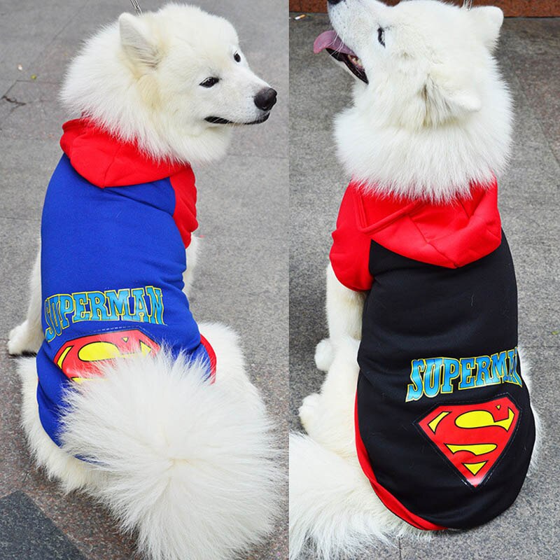 Superman Dog Hoodie