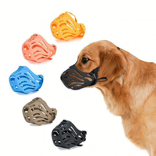 Adjustable Silicone Dog Muzzle