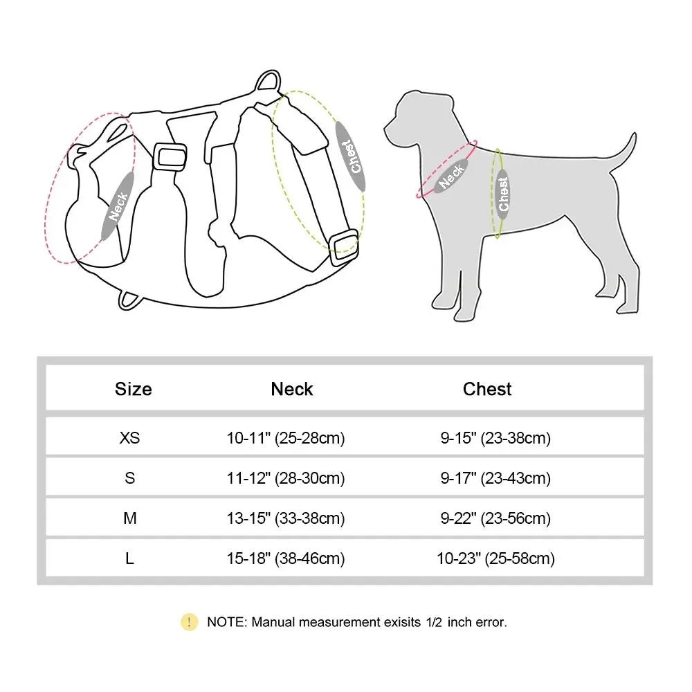Reflective Breathable Dog Harness