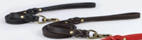 Braided Leather Dog Leash