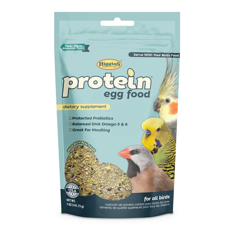 HIGGINS PROTEIN EGG FOOD, 5z