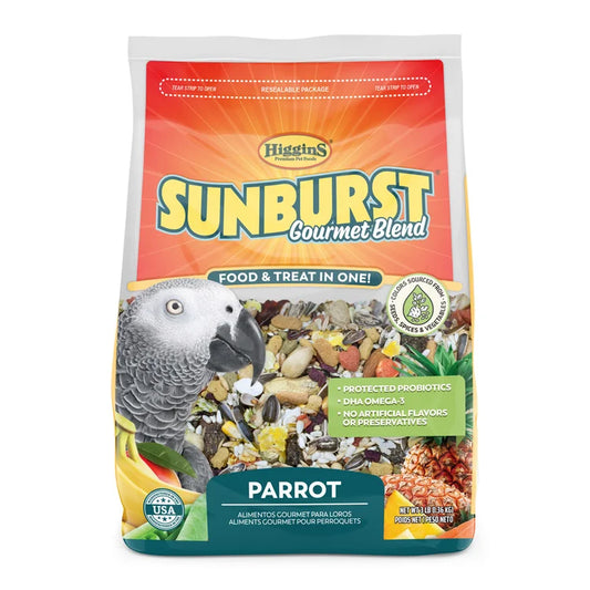 HIGGINS SUNBURST GOURMET BLEND PARROT, 3 lbs