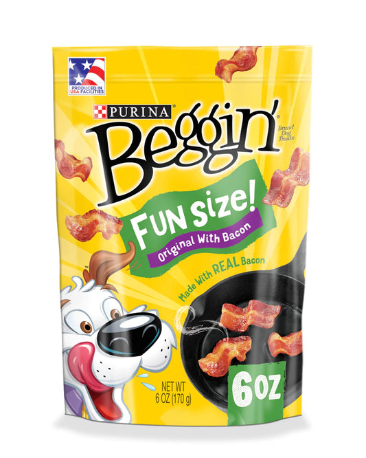 Beggin Fun Size Original Bacon Flavor Dog Treats