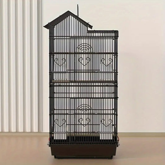 Large Canary Parakeet Cockatiel Lovebird Finch Bird Cage